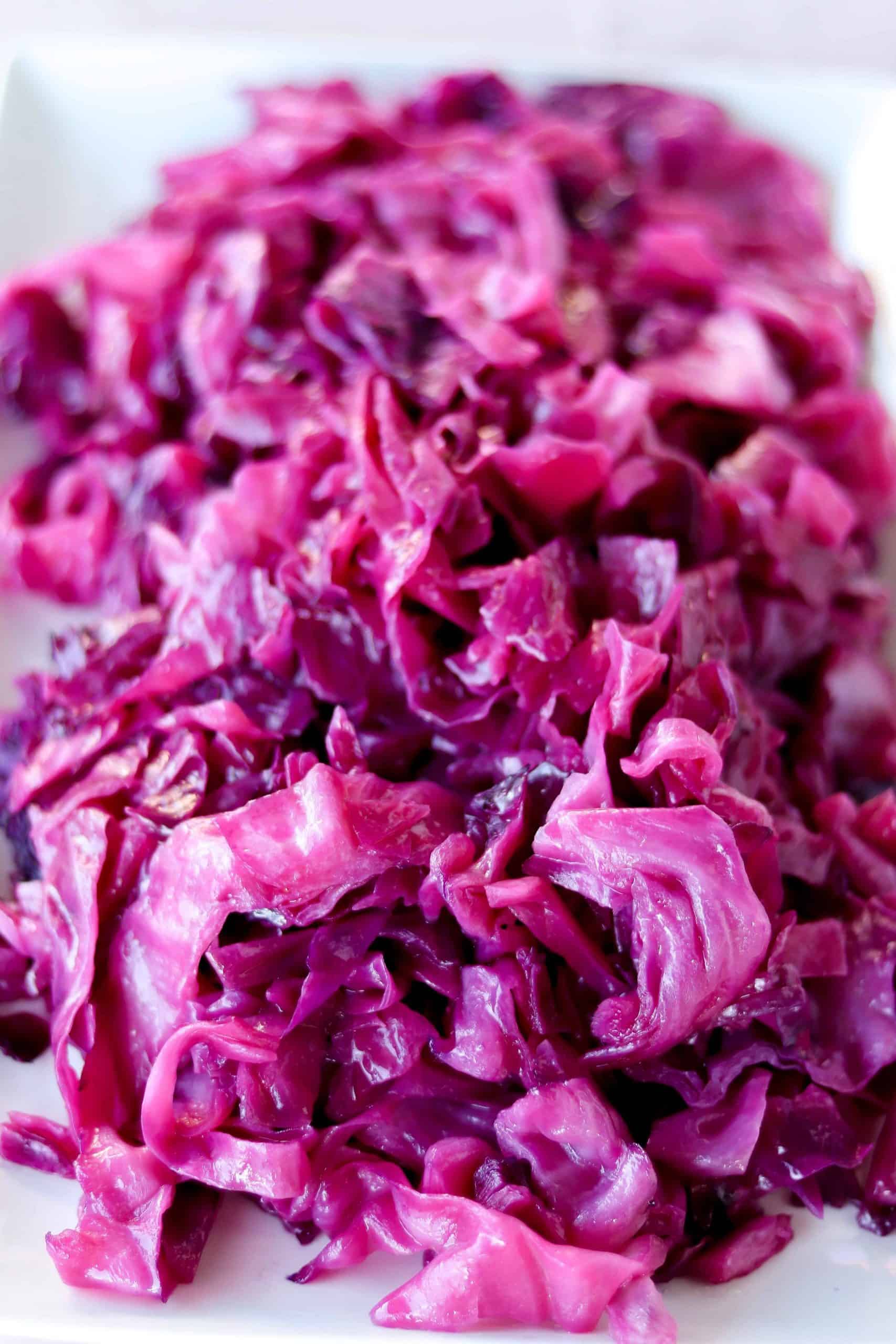 Sauteed Red Cabbage - Whipped It Up