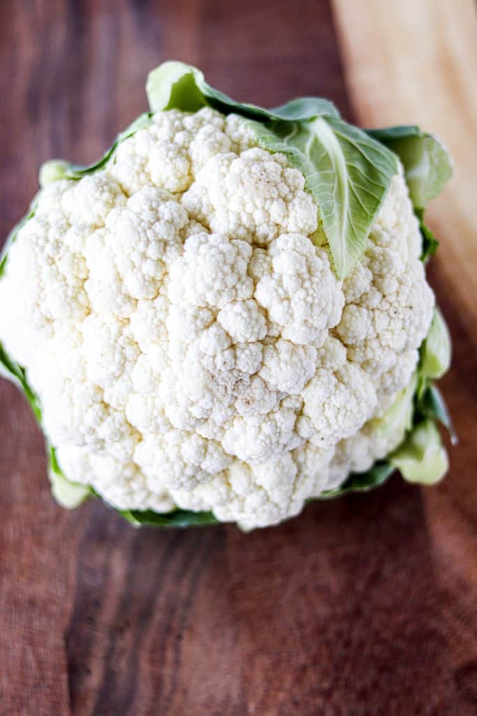 whole head of cauliflower