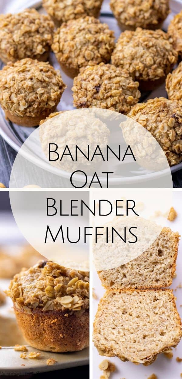 Banana Oat Blender Muffins Whipped It Up