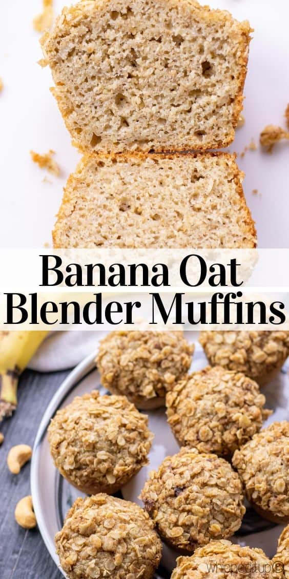 Banana Oat Blender Muffins Whipped It Up