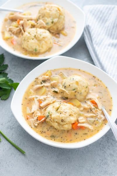 Chicken and Dumplings - Whipped It Up