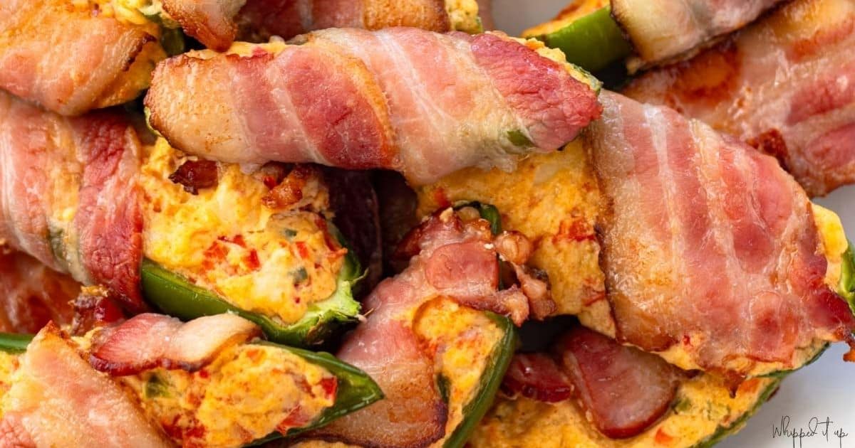 Bacon Wrapped Jalapeño Poppers
