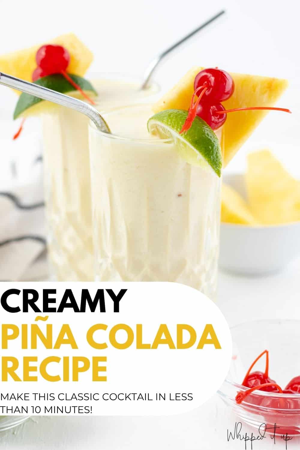 Piña Colada Recipe - Whipped It Up