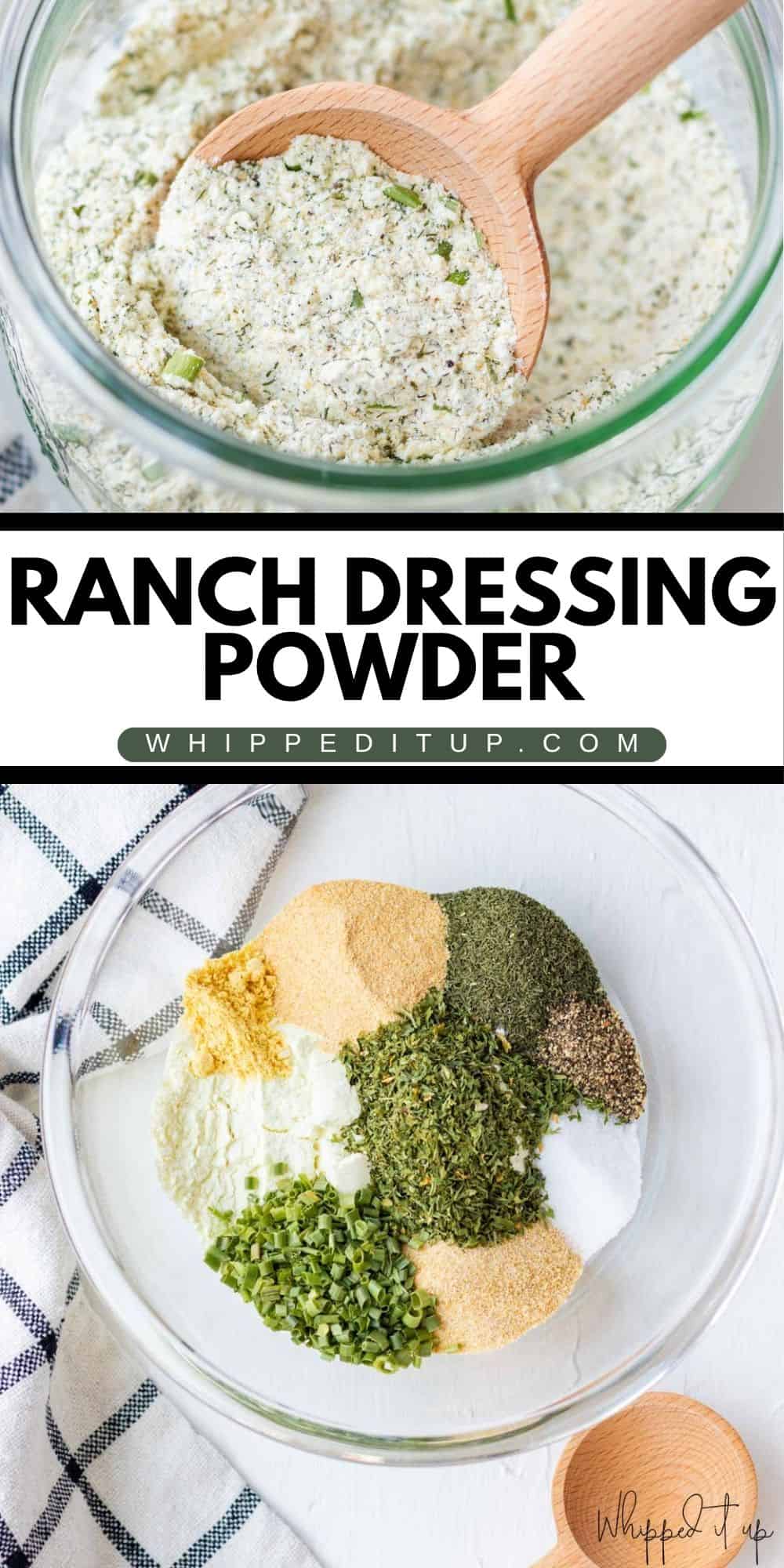 Homade Ranch Powder Homemade Ranch Seasoning - Whipped It Up