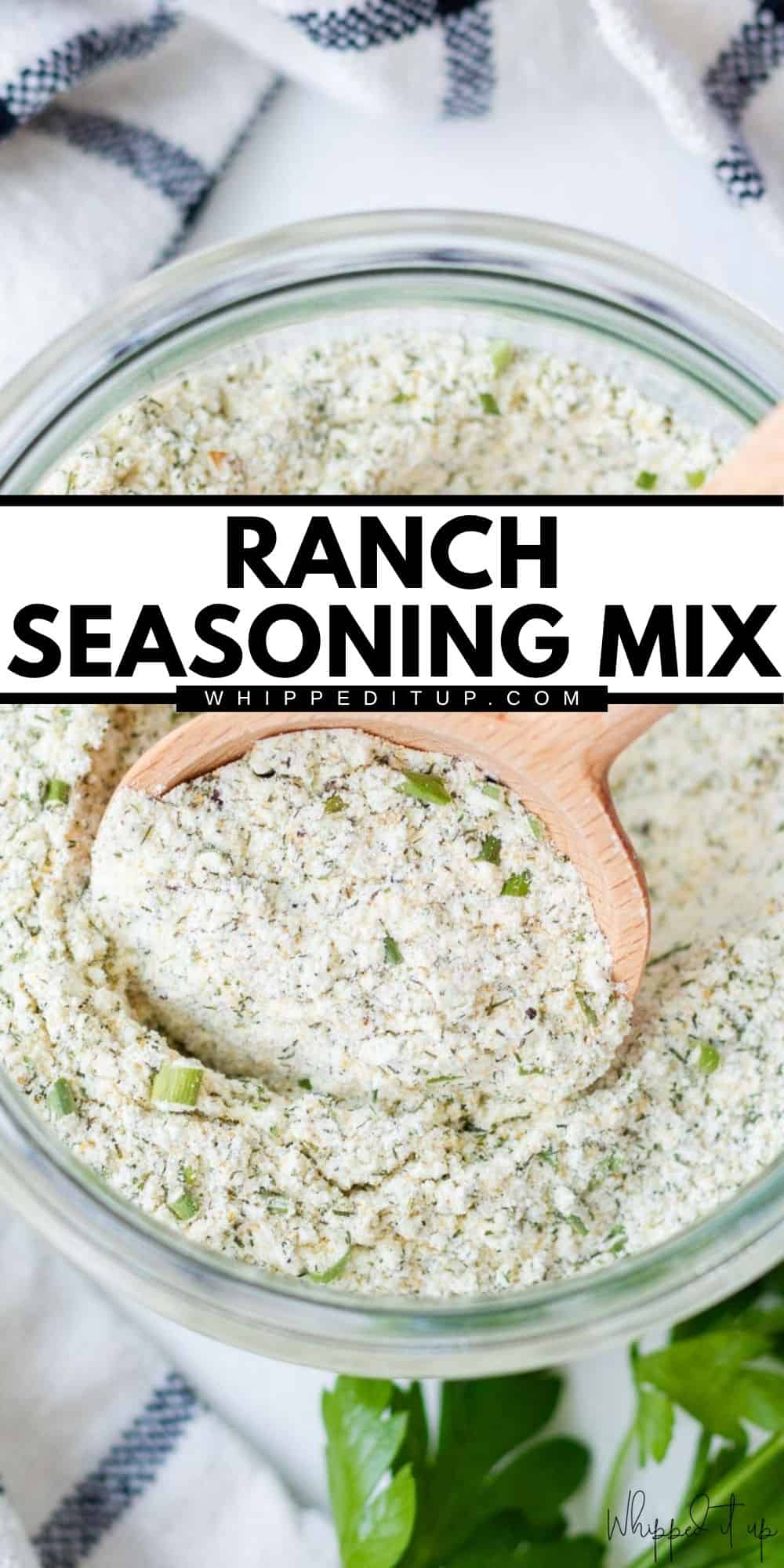 Homemade Ranch Seasoning - Whipped It Up